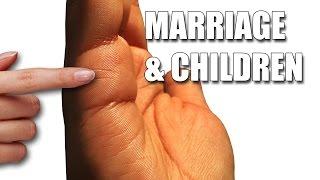 MARRIAGE & CHILDREN LINES Female Palm Reading Palmistry #111