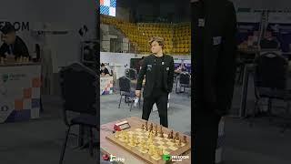 Dont disturb Magnus Carlsen when he is watching a game #shorts