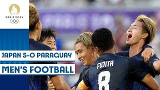  Japan vs Paraguay   Mens football group stage  Paris 2024 Highlights