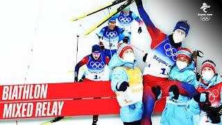 Biathlon  Full Replay  Mixed Relay  #Beijing2022