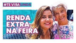 OS SEGREDOS DA RENDA EXTRA COM A VOVÓ JANETE A Bruna foi vender na feira #TEVIRALINDA