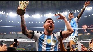 Argentina fans take over streets of downtown Houston