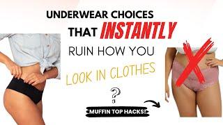 3 Best Panties To Smooth Muffin Tops - Underwear For Sagging Tummy