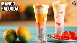 Mango Falooda Recipe  How To Make Falooda At Home  Summer Desserts  Mango Recipes  Ruchi