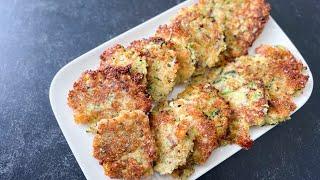 Crispy Fried Zucchini Fritters Recipe