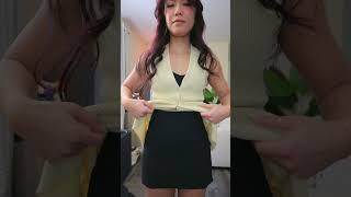 spring aesthetic princess polly try-on haul  #shorts  #springstyle