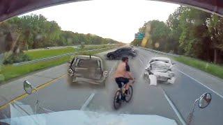 Brake Checks & Semi Trucks Gone Wrong  Don’t Mess With Semi Truck   Cuts Off & Road Rage Situation