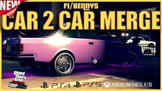 BRAND NEWF1BENNYS  CAR 2 CAR MERGE GLITCH METHOD *B2B*  GTA5ONLINE  PATCH 1.69