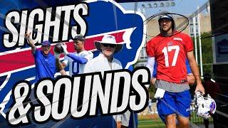 SIGHTS and SOUNDS from Bills camp JOSH ALLEN KEON COLEMAN and MORE