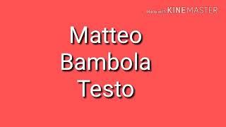 Matteo - Bambola TESTO