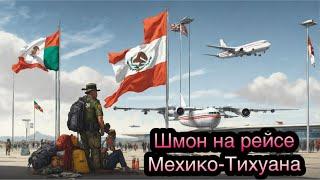 Рейс Мехико-Тихуана жёсткий обыск  Тихуана миграционный контроль  Перелёт Мехико - Тихуана