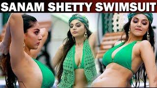 Sanam Shetty Sizzles in RED HOT Photoshoot  Swim Wear Collections  Insta Update  Dharshan GF