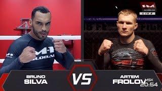 Бруно Сильва vs Артем Фролов M-1 Challenge 98 На русском