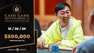 Triton Poker Series Cash Game Invitational II - Day 1