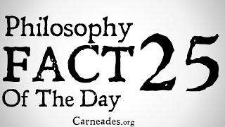 Philosophy Fact of the Day 25 #Shorts