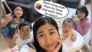 APAT NA ANAK KAYA KO DAW BA PAG-ARALIN SA JAPAN? Filipino Japanese Family in Japan  shekmatz