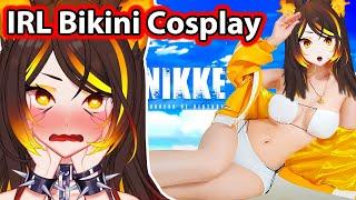 NIKKE Reached Out Sinder For An IRL Bikini Cosplay They Really Know What Chat Wants 