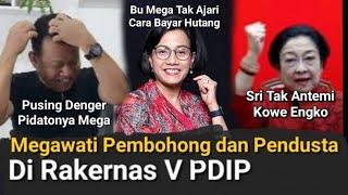 MEGAWATI MENYOROTI KABINET YANG GEMUK DAN HUTANG LUAR NEGERI BAGAIMANA CARA BAYARNYA