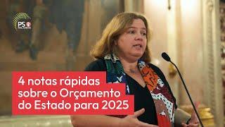 4 notas rápidas sobre o Orçamento do Estado para 2025