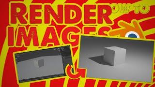 How to render an image Blender tutorial