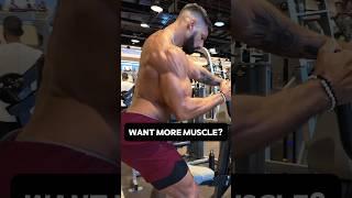 Do this NOW to build more muscle #fitness #musclebuilding #muscle