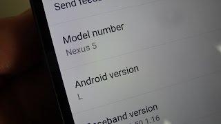 Android L Software Demo