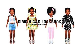 Sims 4 Toddler CAS Urban Lookbook Part 1  Girls  CC Links