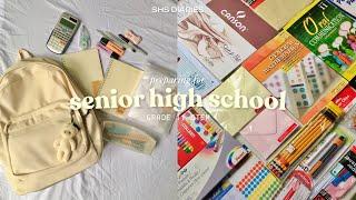 preparing for shs  — back to school shopping huge haul & what’s in my school bag  shs diaries