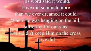 The Bishops-Love DidWith lyrics