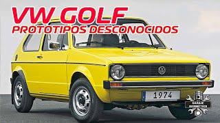 VW GOLF ¡Los prototipos DESCONOCIDOS