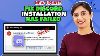 How To Fix Discord Installation has Failed 2024  100% Solved 