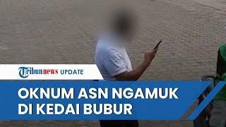 Viral Video Oknum ASN di Lampung Ngamuk karena Pesanan Bubur Lama Sampai Gebrak Meja & Lempar Batu