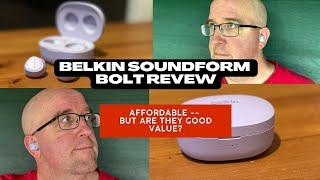 Belkin Soundform Bolt True Wireless Headphones Review Affordable but average