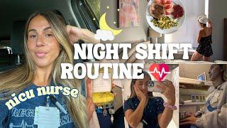 VLOG working 2 night shifts as a prn nicu nurse night-shift routine & tips shift stories &moving