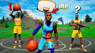 I Pretended to be LEBRON JAMES in Fortnite