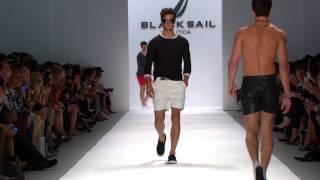 Nautica Mens Spring 2014 Black Sail Fashion Show