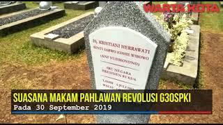 suasana makam pahlawan revolusi G30SPKI di Kalibata