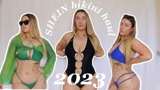 Shein Bikini Try On Haul  Midsize Swimwear  Hot Girl Summer 2023  Thick Try On Haul