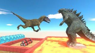 Thrown Into Hot Lava or TNT - Animal Revolt Battle Simulator