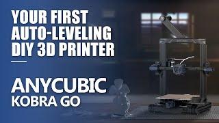 ANYCUBIC KOBRA GO  Your First Auto-Leveling DIY 3D Printer