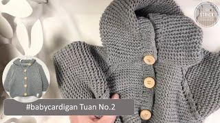 curly.strick.sisters  Babycardigan Tuan No. 2  Tutorial  Anfänger geeignet