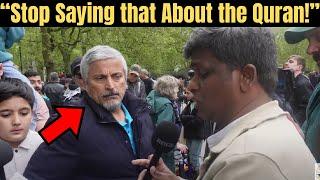 Muslims Terrified When Asked Why is the Quran Only For Uneducated Arabs?