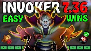 Invoker Never Loses Lane In 7.36 - Heres Why
