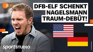 USA – Deutschland Highlights  Freundschaftsspiel  sportstudio
