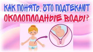 Как понять что подтекают околоплодные воды?