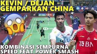 KEVINDEJAN GEMPARKAN CHINA  Ganda Putra Baru Indonesia Skill Cepat Feat Smash Keras Setuju?