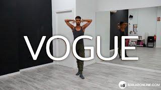 VOGUE BAILE TUTORIAL en Español - PASOS de Vogue DANCE 