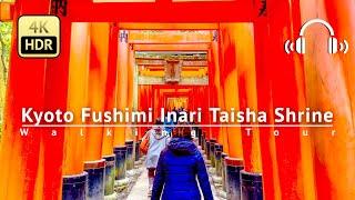 Kyoto Fushimi Inari Taisha Shrine Walking Tour - Kyoto Japan 4KHDRBinaural