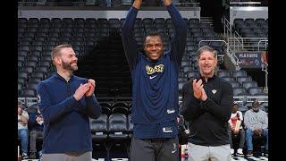 Oscar Tshiebwe Named 2023 24 Kia NBA G League Rookie of the Year