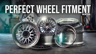 Building Rare 3-Piece Wheels  -  How to Get it Just Right Custom halves Offsets and More